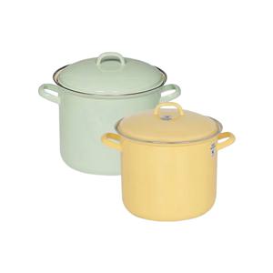 번트 법랑 양수냄비 2종세트(20(H),22(H)cm)