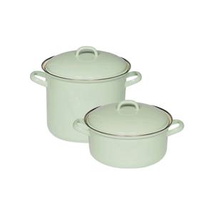 번트 법랑 양수냄비 2종세트(22,22(H)cm)