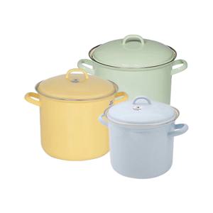 번트 법랑 양수냄비 3종세트(18(H),20(H),22(H)cm)