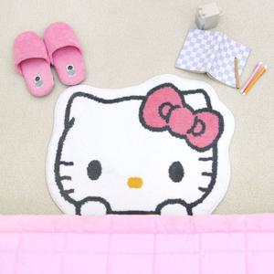 산리오캐릭터즈 헬로키티 러그 빼꼼
