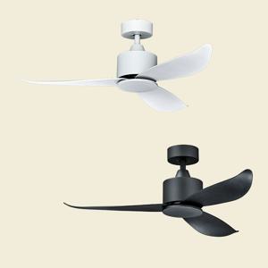 크레시다 실링팬 45W(46) 저소음 블랙 리모컨 천장 선풍기 거실 양방향 씰링펜