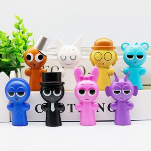 스프런키 sprunki 피규어 (8개 1세트) 웬다 오렌 제빈 사이먼 인크레디박스 (3종)