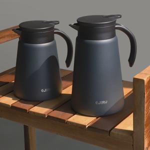 304 스텐 손잡이 물통 보온보냉 주전자 1000ml (2color)