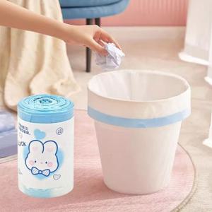 토끼 캐릭터 쓰레기 봉투 롤 비닐 휴지통용 70매 DD-13068