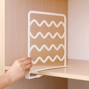 간편설치 클립형 옷장 파티션 무타공 선반 정리정돈 칸막이 2P+2P