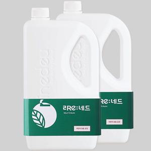 미네랄 세탁수 2L+2L 무향 유아 세탁세제