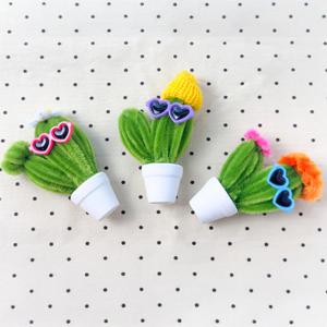 선인장 화분 만들기 모루철사 공예 3종 세트