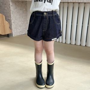 레닛 롤업 데님 숏 팬츠 R13951