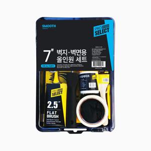프로셀렉트 페인팅 롤러 올인원 7인치 도구세트