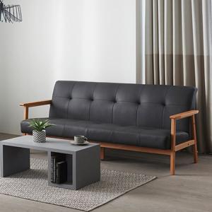 카누 북유럽 원목소파 3인용 2colors