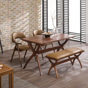 나르샤 원목 4인용 식탁세트 1300size