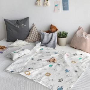 애니팜 여름용 유아 양면 블랭킷