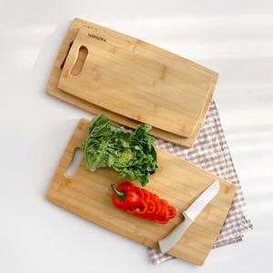 솔 대나무 손잡이 도마 3size 택1