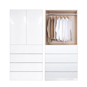 WR8903 앨빈키큰 4단서랍형 옷장1000 DVX