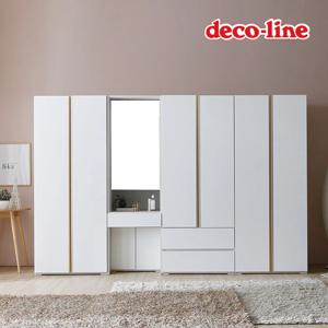 기간한정할인/ 코넬 MONT 화장대 옷장 세트 3000