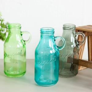 3+1 / 보틀 글라스 5x14cm 4colors 인테리어 꽃병 화병 장식