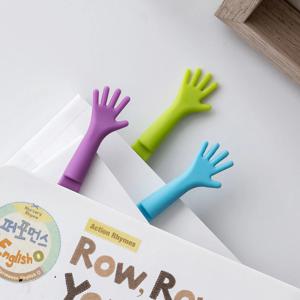 실리콘 손가락 북마크 책갈피 1P_5colors