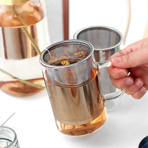 티타임 스테인레스 티망 머그컵 4 color