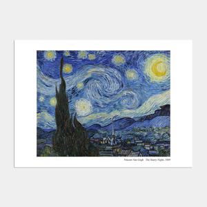 빈센트 반고흐 Exhibition Poster / 29 Starry Night Full/