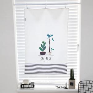 롱 바란스 가리개 커튼 가든데코