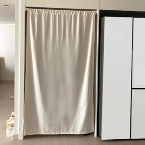 광목 주방 부엌 김치 냉장고 가리개커튼 10color 2size
