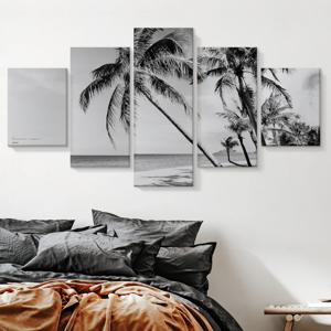북유럽 거실인테리어그림 분할사진액자 대형캔버스 하와이비치5세트