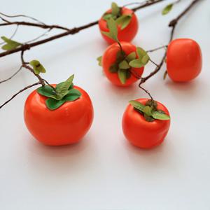 인조과일 열매가지 단감_2sizes