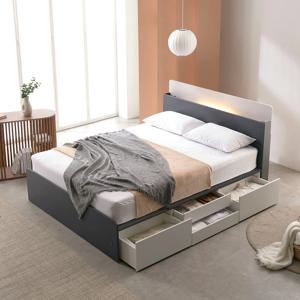 소놉스 LED 벙커 포서랍 수납침대+매트리스세트 (SS/Q)