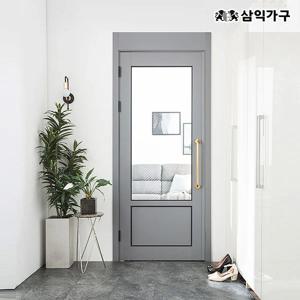 아모르 ㅡ자형 여닫이 도어 중문 시공 900 하부고시형