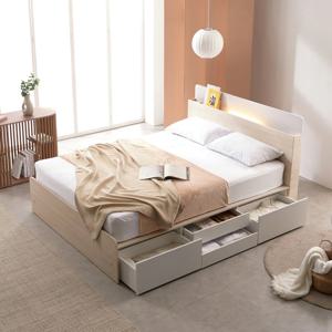 소놉스 LED 벙커 포서랍 수납침대 SS/Q (매트제외)_D