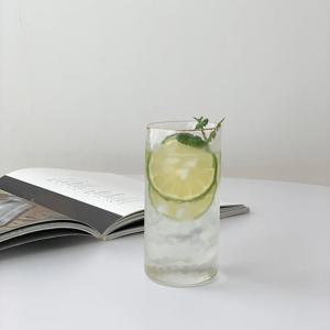 안클랑 골드림 골드라인 아쿠아 유리컵 유리컵일자300ml