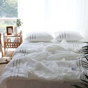 더메종 뱀부 시어서커 호텔침구 여름이불 세트 SS/Q/LK