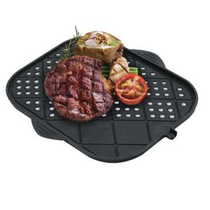 블랙불판 숯불 바베큐그릴 석쇠 고기불판
