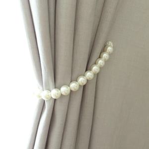 못없이 커튼을 묶어주는 자석 타이백 진주/써클 6종