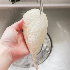데이오프 친환경 루파 주방 천연 수세미 물방울