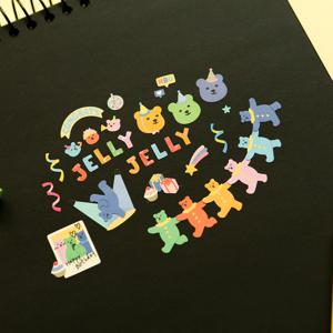 젤리 베어 스티커 05-08