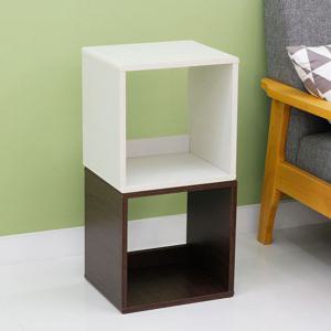 큐브 오픈형 공간박스 1단 책장 가방 수납 옷 수납 틈새 수납장