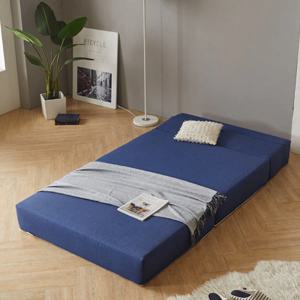 일렉 독립 스프링 4단 폴딩 슈퍼싱글 쇼파베드 2colors