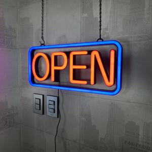 오픈간판 LED 디자인 문패