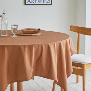 면 식탁보 패브릭 퓨어 식탁커버 테이블보