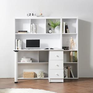 큐브 서랍형책상세트+400책장