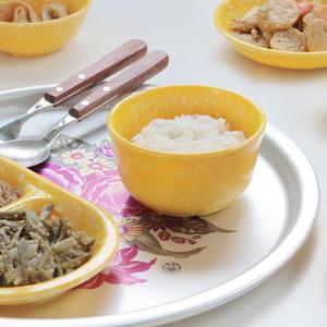병아리 분식 그릇 신공기 소