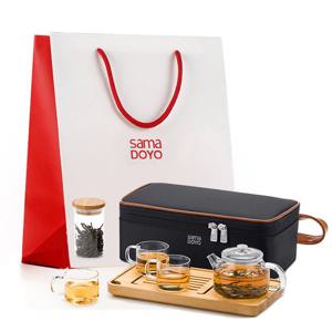 사마도요 휴대용 티포트 티세트 (3인용차통구성) L008 (정품쇼핑백)
