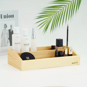 [리퍼] 원목 화장품 정리대 2칸 정리함 2colors