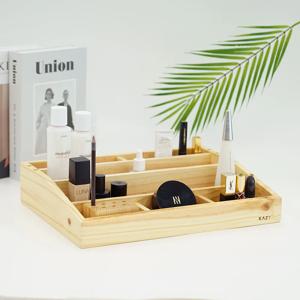 [리퍼] 원목 화장품 정리대 7칸 정리함 2colors