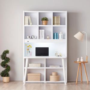 헤이 36T 1200 LED 전면책상 정면 책상 책장 세트