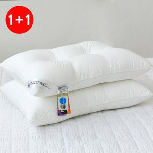 [1+1] 국내산 빨아쓰는 호텔식 항균에어로쿨 경추 베개솜 2size