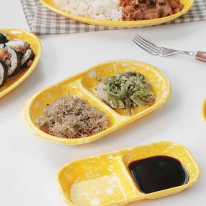 병아리 분식 그릇 직2절 대