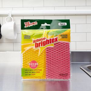 아트홈브라이텍스 망사수세미 2P