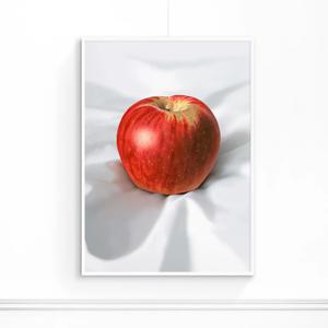 풍수 정물화 사과그림-정물붉은사과
